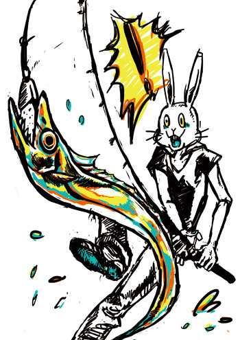 太刀魚釣った Nai さんのイラスト ニコニコ静画 イラスト