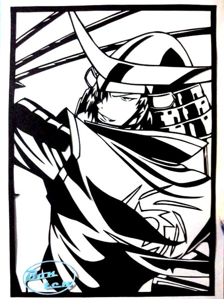 切り絵 伊達政宗 8 戦国basara 梵天 さんのイラスト ニコニコ静画 イラスト