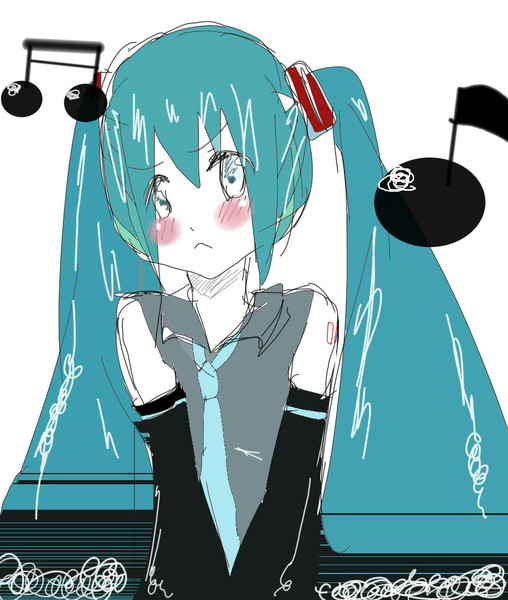 初音みく カガミ さんのイラスト ニコニコ静画 イラスト