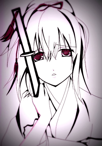 雪村千鶴 描いてみた2 薄桜鬼 ぴんしぃ さんのイラスト ニコニコ静画 イラスト