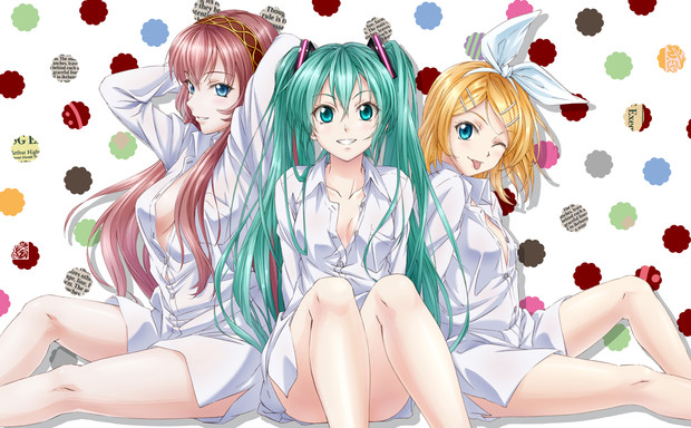 Yシャツボカロ姉妹 カトリフタ さんのイラスト ニコニコ静画 イラスト
