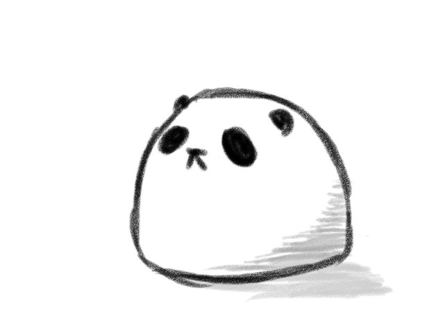 もちぱんだがたそがれている模様です 犬熊猫 さんのイラスト ニコニコ静画 イラスト