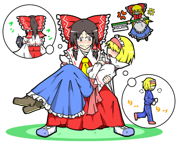 レイアリお姫様抱っこ 故龍 Ng さんのイラスト ニコニコ静画