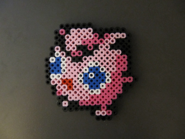 アイロンビーズで全ポケモンを作ってやんよ No ３９ プリン ぎぬ さんのイラスト ニコニコ静画 イラスト