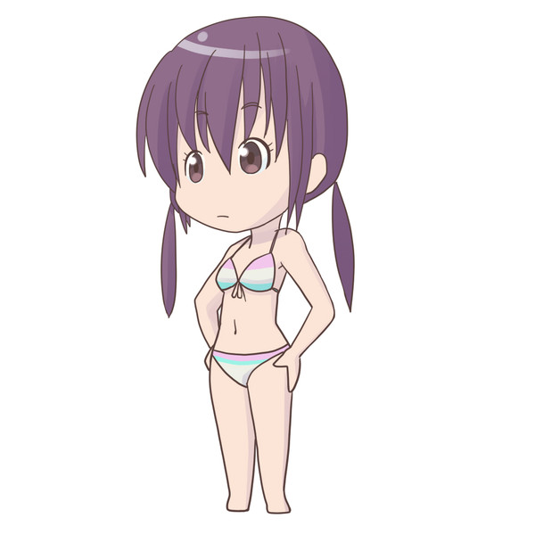 デフォルメ水着 ろんぐ さんのイラスト ニコニコ静画 イラスト