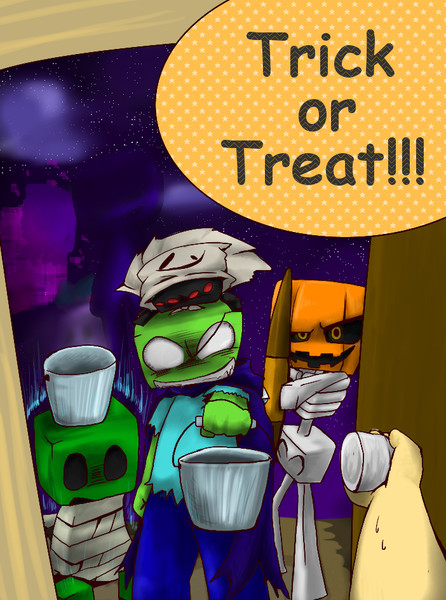 Trick Or Treat 西瓜 さんのイラスト ニコニコ静画 イラスト