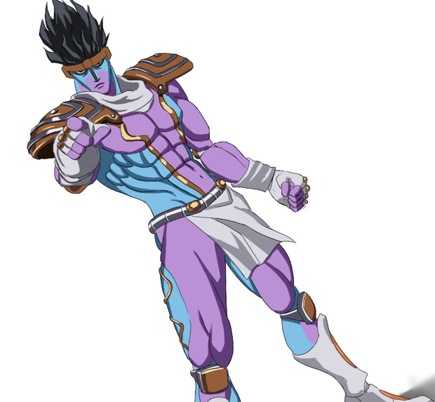 上 イラスト ジョジョ スタンド スタープラチナ