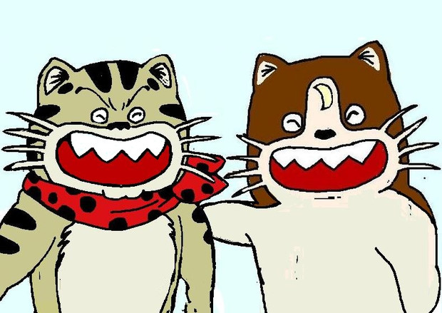 マウス 二匹のぬこ しかきち さんのイラスト ニコニコ静画 イラスト