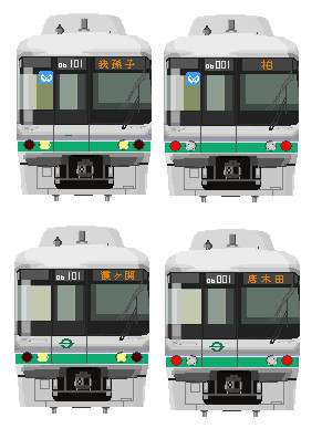 マウスで描いたぉ（＾ω＾）⊇東京メトロ06系