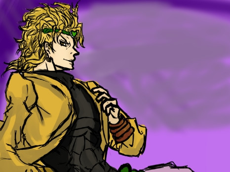 ジョジョのdio様かいた あび さんのイラスト ニコニコ静画 イラスト