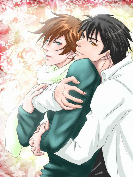 腐向け 抱擁 秋ver ニコニコ静画 イラスト