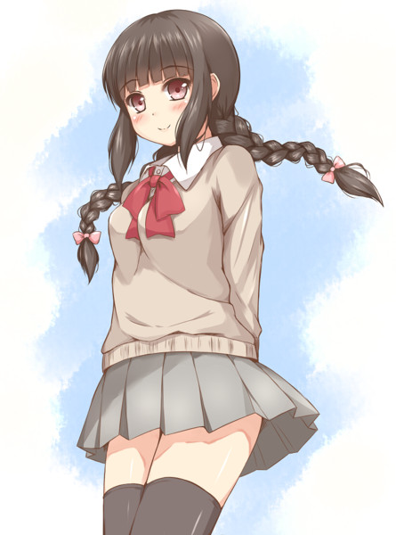 くろかみつあみ ちゃー さんのイラスト ニコニコ静画 イラスト