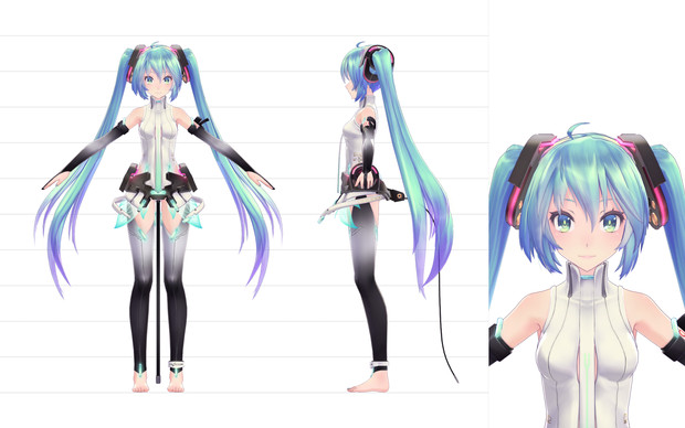 Tda式初音ミク アペンド Ver1 00 Mmd好きだった人 さんのイラスト ニコニコ静画 イラスト