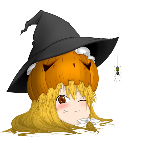 ゆっくり魔理沙 ハロウィン ニコニコ静画 イラスト