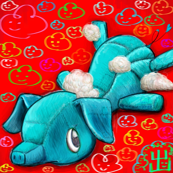ぬいぐるみからワタでてる L I さんのイラスト ニコニコ静画 イラスト