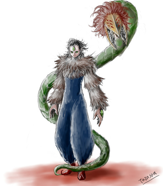前に描いてたキャラを描き直してみる 敵軍幹部２ 雄河宮ジン さんのイラスト ニコニコ静画 イラスト
