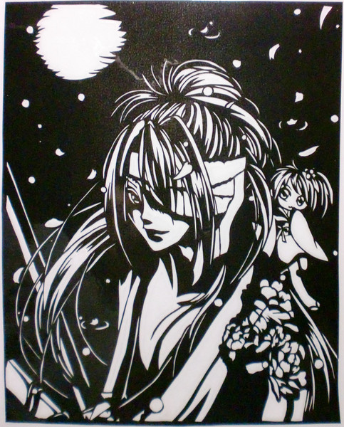 【切り絵】侍@ハンゲーム