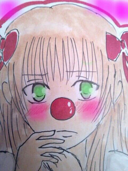 ピエロの鼻芹沢文乃 さとさと さんのイラスト ニコニコ静画 イラスト
