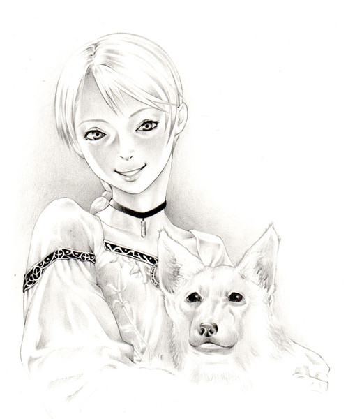 犬と女性 ぱんつはかせ さんのイラスト ニコニコ静画 イラスト