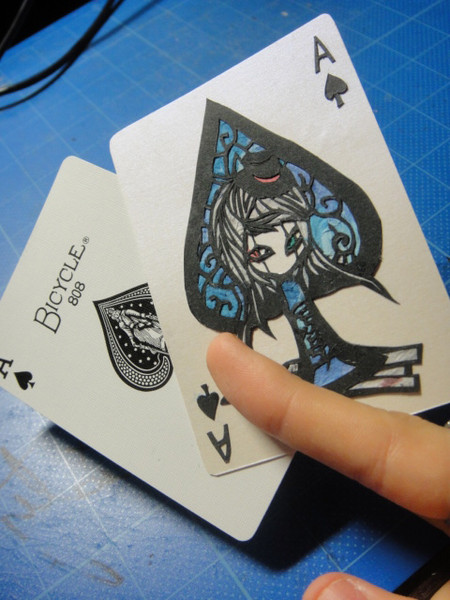 邪道切り絵 トランプ A 南雲misty さんのイラスト ニコニコ静画 イラスト