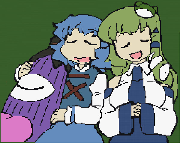 小傘さん 本体 早苗さん 完成版 ももんが さんのイラスト ニコニコ静画 イラスト