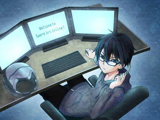 イケメン廃人 ニコニコ静画 イラスト