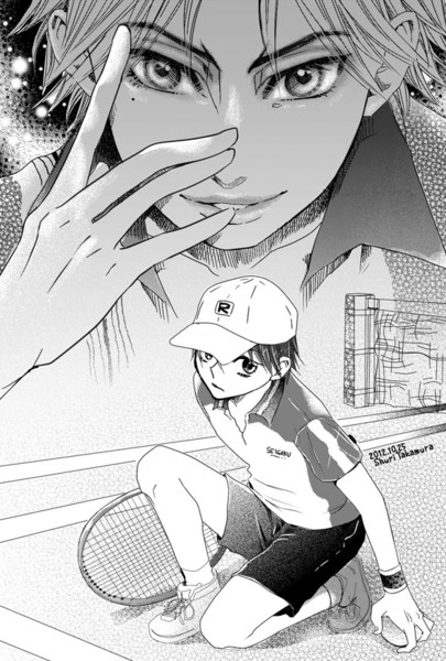 跡部景吾と越前リョーマ 朱里 さんのイラスト ニコニコ静画 イラスト