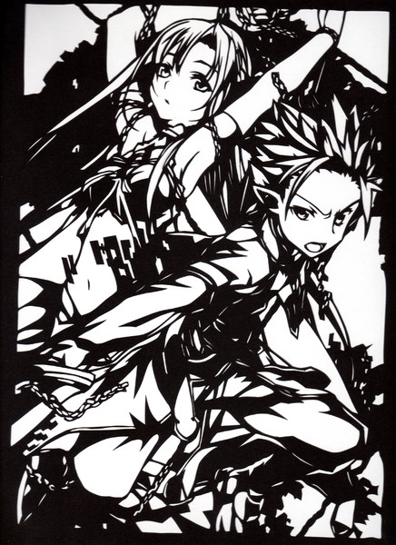 Sao フェアリィダンス編 切り絵 カロリン さんのイラスト ニコニコ静画 イラスト