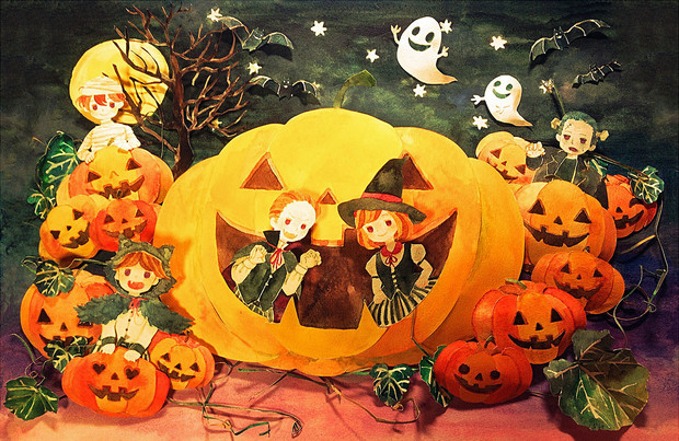 ハッピーハロウィン ぁぉぃ さんのイラスト ニコニコ静画 イラスト