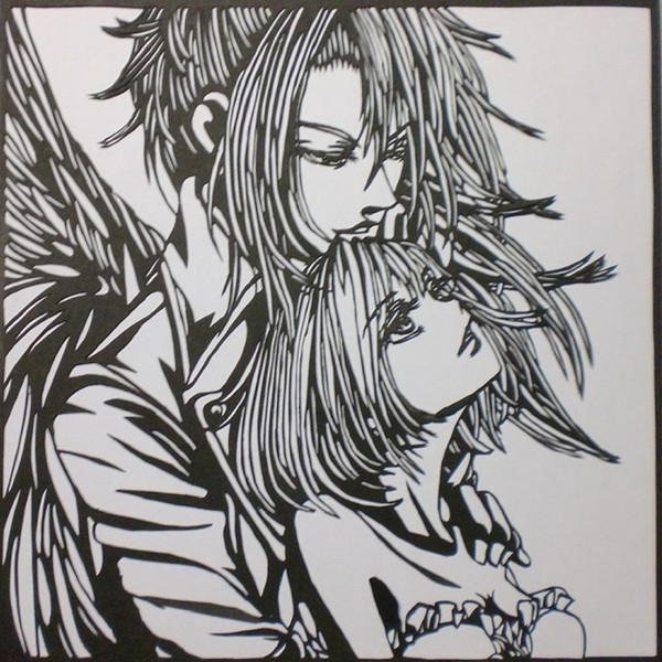 切り絵 2人の天使 ハンゲーム 優希 さんのイラスト ニコニコ静画 イラスト