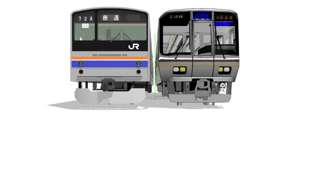 朝のjr京都線 Mc113 さんのイラスト ニコニコ静画 イラスト