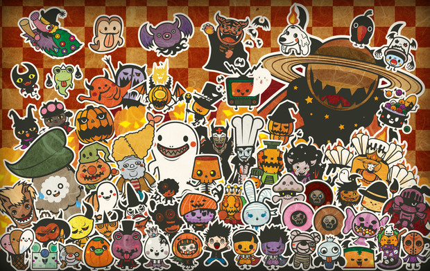 ハロウィンお化け大集合 オールド さんのイラスト ニコニコ静画 イラスト