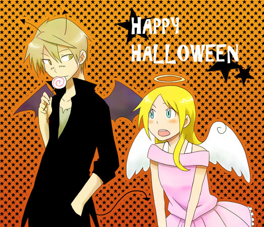 天使と悪魔のハロウィン タミ さんのイラスト ニコニコ静画 イラスト