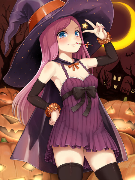 ハロウィン魔女っ子 Martel さんのイラスト ニコニコ静画 イラスト