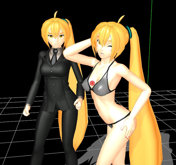 【MMD】ruca式亜北ネル【修正完了】