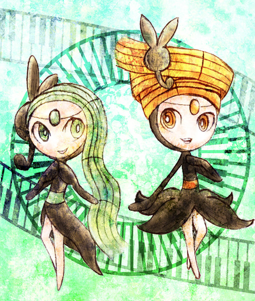 メロエッタ くろっぽいなにか さんのイラスト ニコニコ静画 イラスト