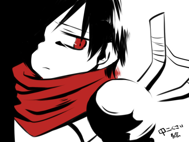 戦士 赤マフラー さんのイラスト ニコニコ静画 イラスト