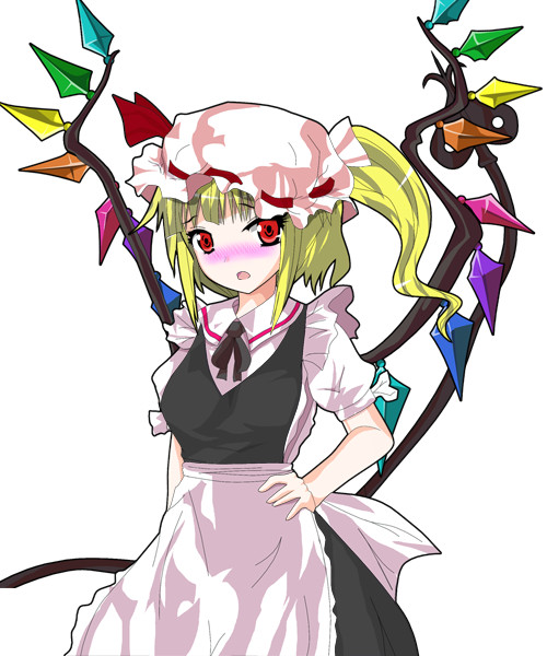キャラなんで東方キャラ 大人メイドフラン グレイシス スカーレット さんのイラスト ニコニコ静画 イラスト