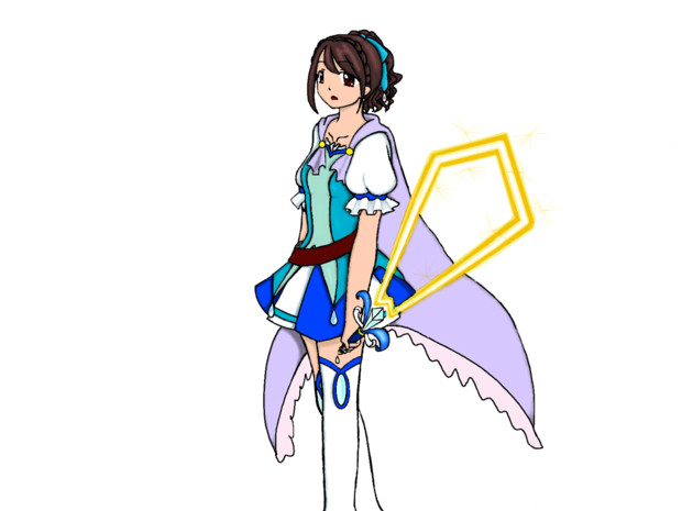 雫の魔法少女 Ribpn さんのイラスト ニコニコ静画 イラスト