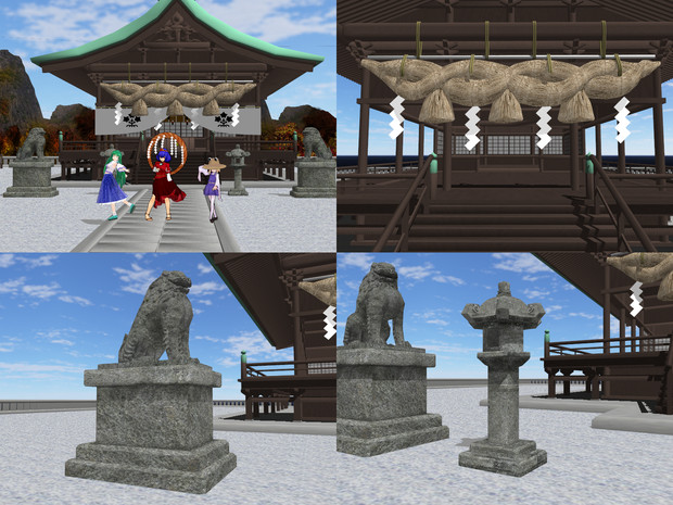 守矢神社用アクセサリ