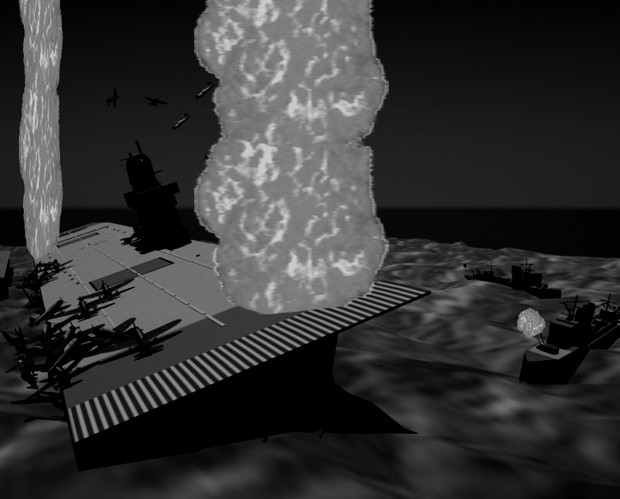 ＸＳＩ海軍空母奇襲サレル