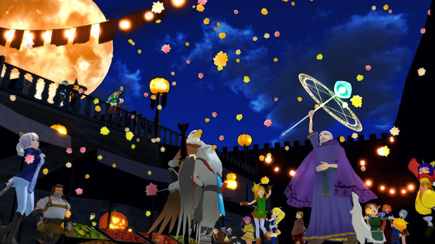 ｍｍｄｆ豊穣祭 お祭りの夜の魔法 Maruko さんのイラスト ニコニコ静画 イラスト
