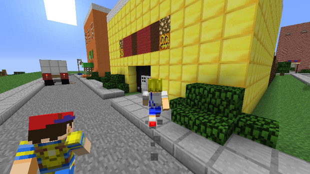Minecraft オネット 制作中 2枚目 Mother2 しん さんのイラスト ニコニコ静画 イラスト