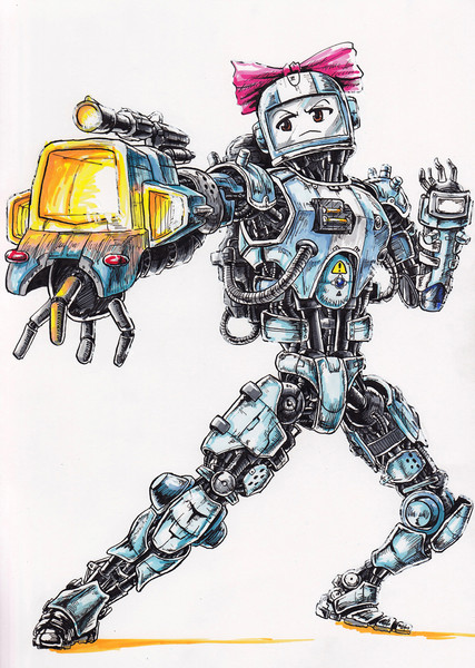 対魔女戦闘用人間型汎用兵器 ニコニコ静画 イラスト