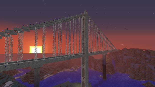 【Minecraft】橋