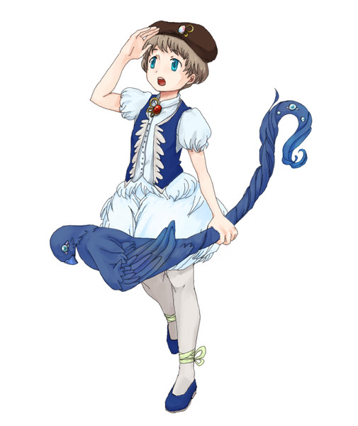 青い鳥の魔法少女 月狗使 さんのイラスト ニコニコ静画 イラスト