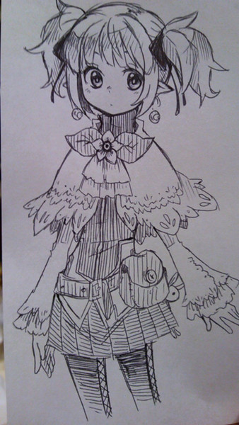 一発描き オリジナル メアリー さんのイラスト ニコニコ静画 イラスト