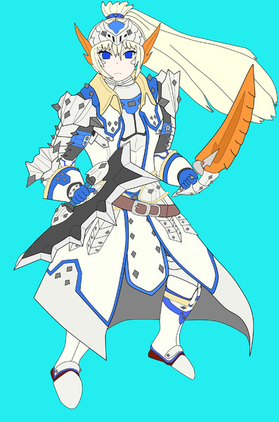 仮塗り ベリオxさん第一弾 Mh3g 雪見 さんのイラスト ニコニコ静画 イラスト