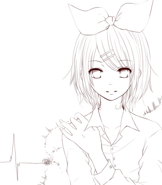 鏡音リン 薆 にゃこ さんのイラスト ニコニコ静画 イラスト