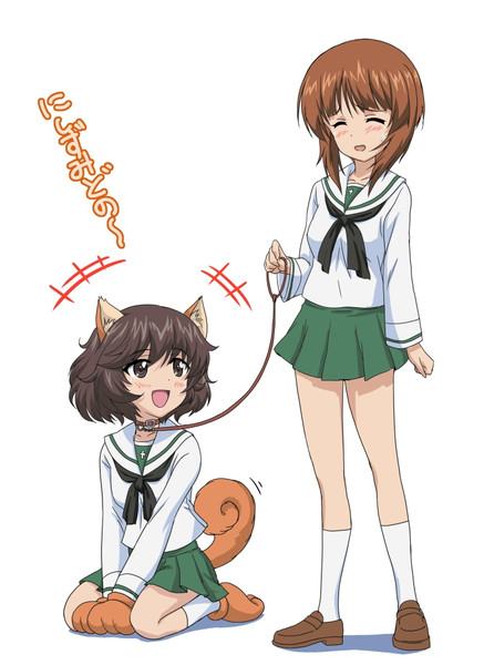 西住殿と秋山殿 ねの さんのイラスト ニコニコ静画 イラスト